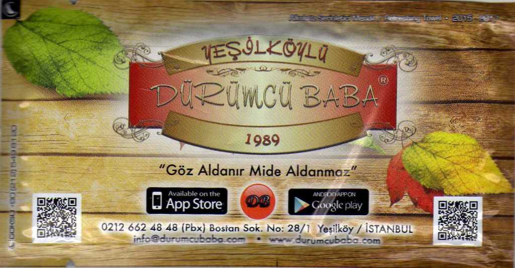 0320 Dürümcü Baba - Yeşilköy